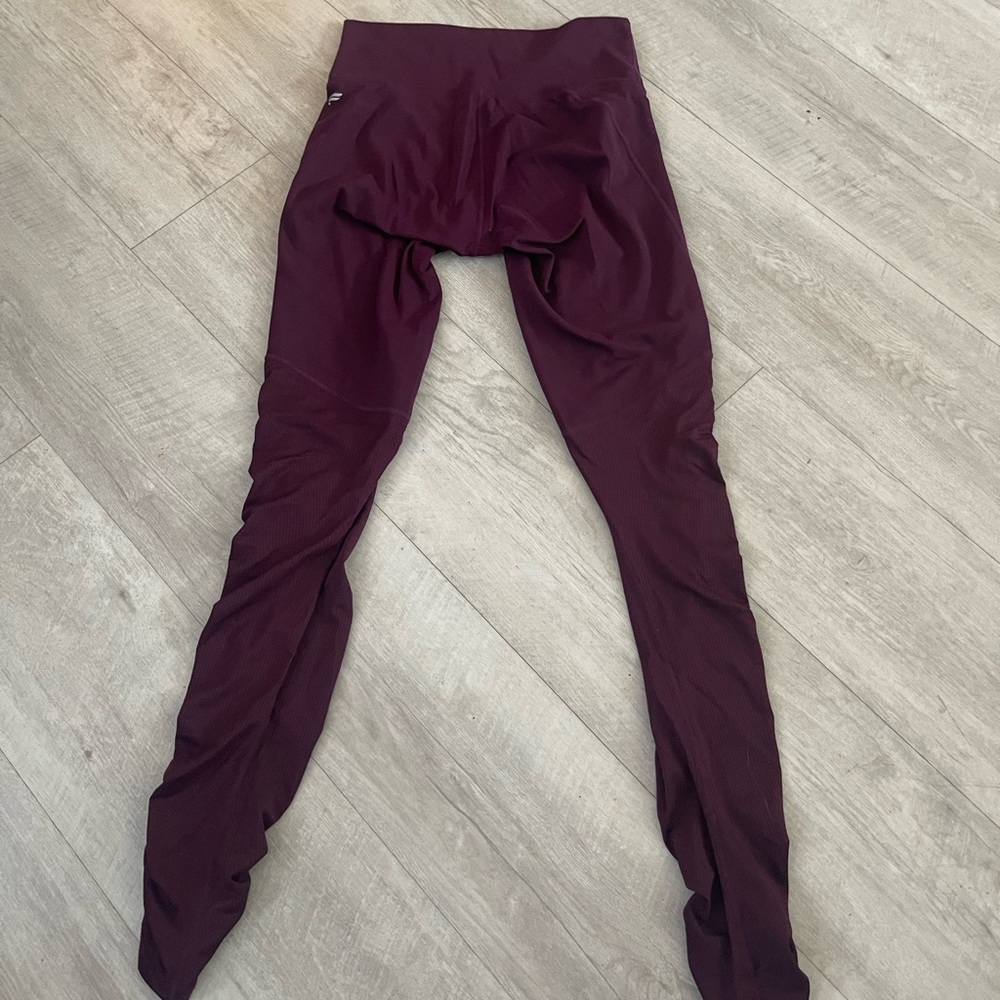 Maroon fabletic leggings
